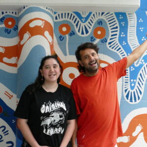 Sonny Green (OA2012) and Sadie Green (OA2021) – A painted story of family and community journeys